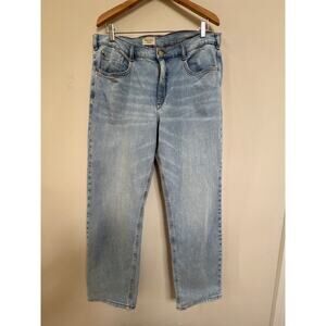 Pilcro Denim Blue Straight Leg Jeans